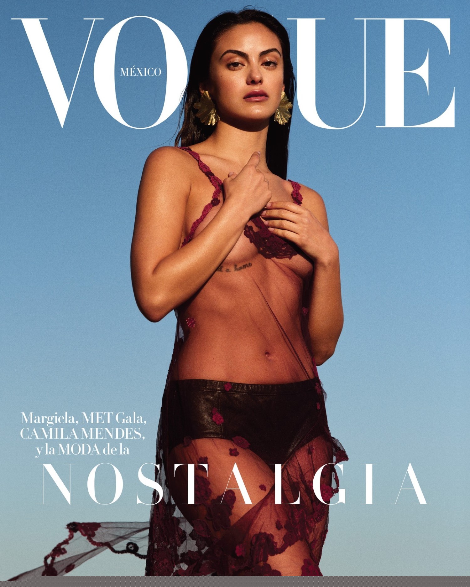 Camila Mendes covers Vogue Mexico & Latin America May 2024 by Zoey Grossman